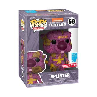 Teenage Mutant Ninja Turtles Splinter Exclusive Action Figure #58 - Collectible TMNT Toy for Fans & Display