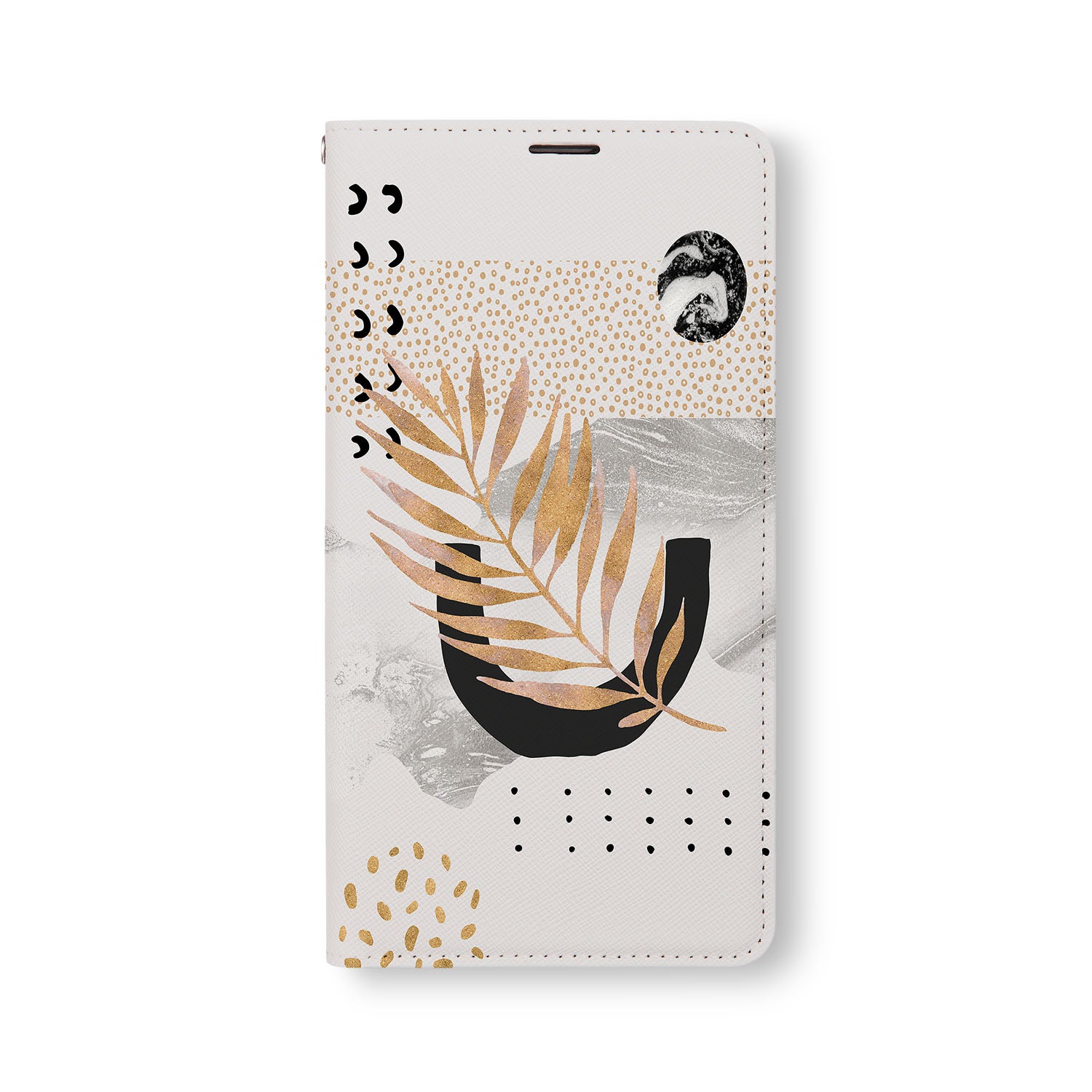 Samsung Wallet for Women - Elegant Marble Flower Design RFID Blocking Card Holder | Perfect for Travel, Shopping & Everyday Use