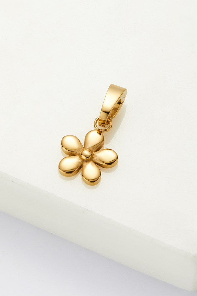 Flower Charm Pendant Necklace - Elegant Floral Jewelry for Women | Perfect for Weddings, Parties & Everyday Wear