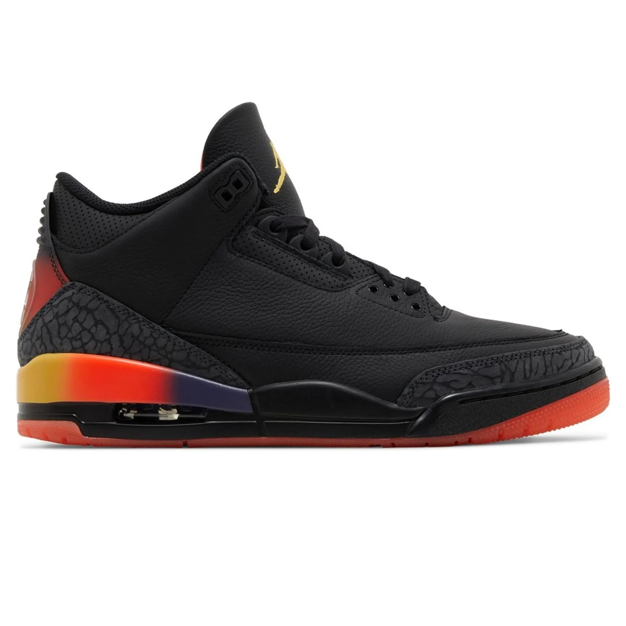 J Balvin x Air Jordan 3 Retro Rio Sneakers - Limited Edition Collaboration - Men's Basketball Shoes for Streetwear & Collectors - Perfect for Urban Fashion & Sneakerhead Collections