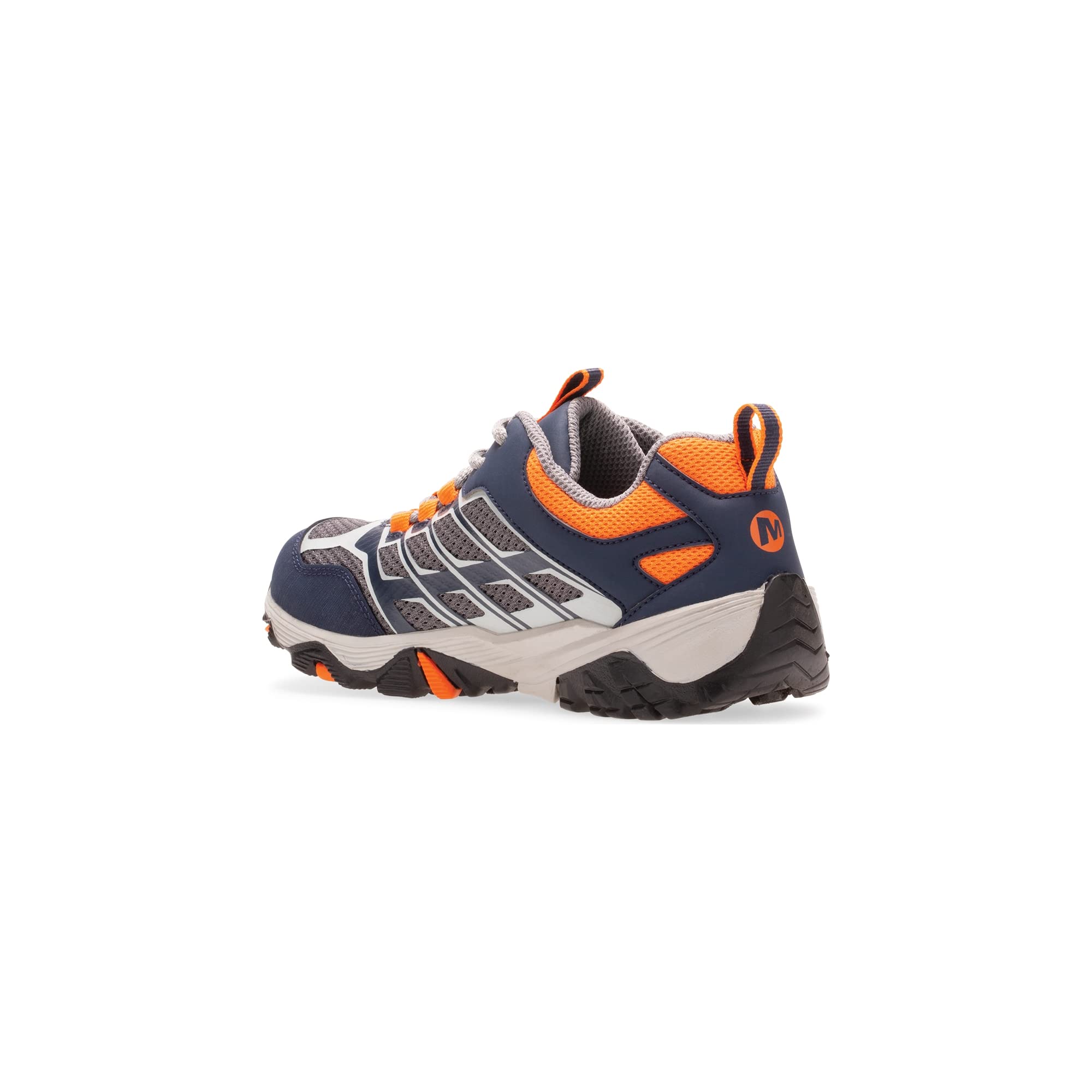 Merrell Kids Moab FST Low Waterproof Hiking Shoes - Lightweight Trail Sneakers for Boys & Girls - Perfect for Outdoor Adventures, Camping, and School Activities