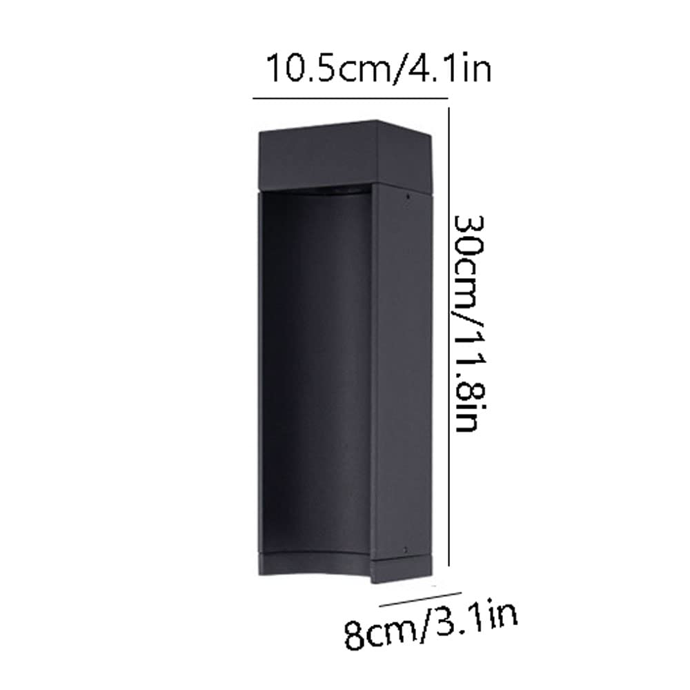 Outdoor LED Lawn Light - IP55 Waterproof Aluminum Column Light for Landscape, Road & Courtyard | Creative Decorative Post Lamp for Home, Villa & Community | Perfect for Garden, Pathway & Driveway Lighting