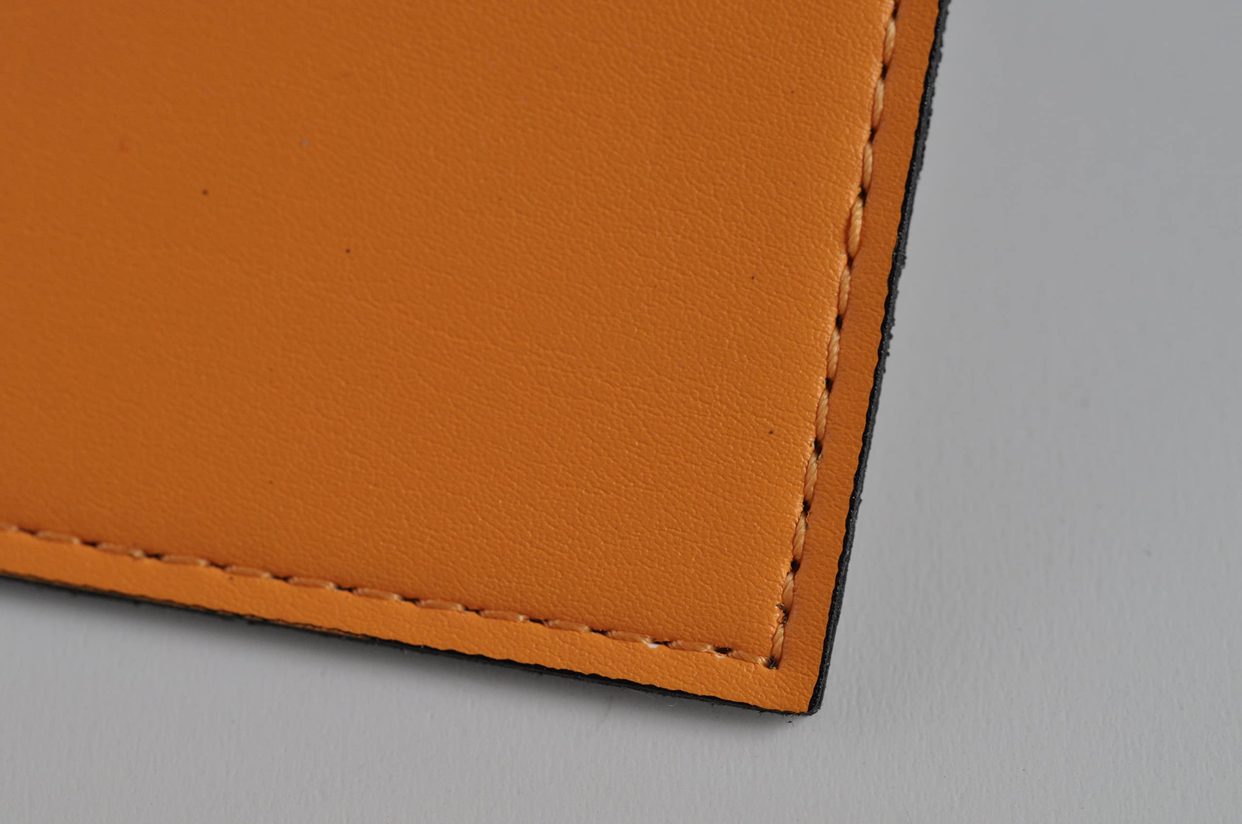 Premium Rhodia Notepad Holder with 4.5x6.5 Orange Refillable Pad - Perfect for Office, Journaling & Sketching | Durable Writing Accessories for Professionals & Artists