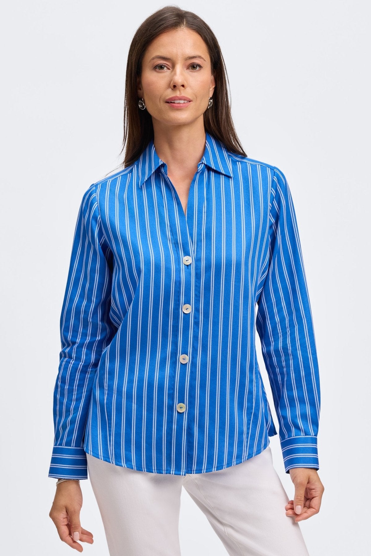 Sunkissed Coral Rope Stripe