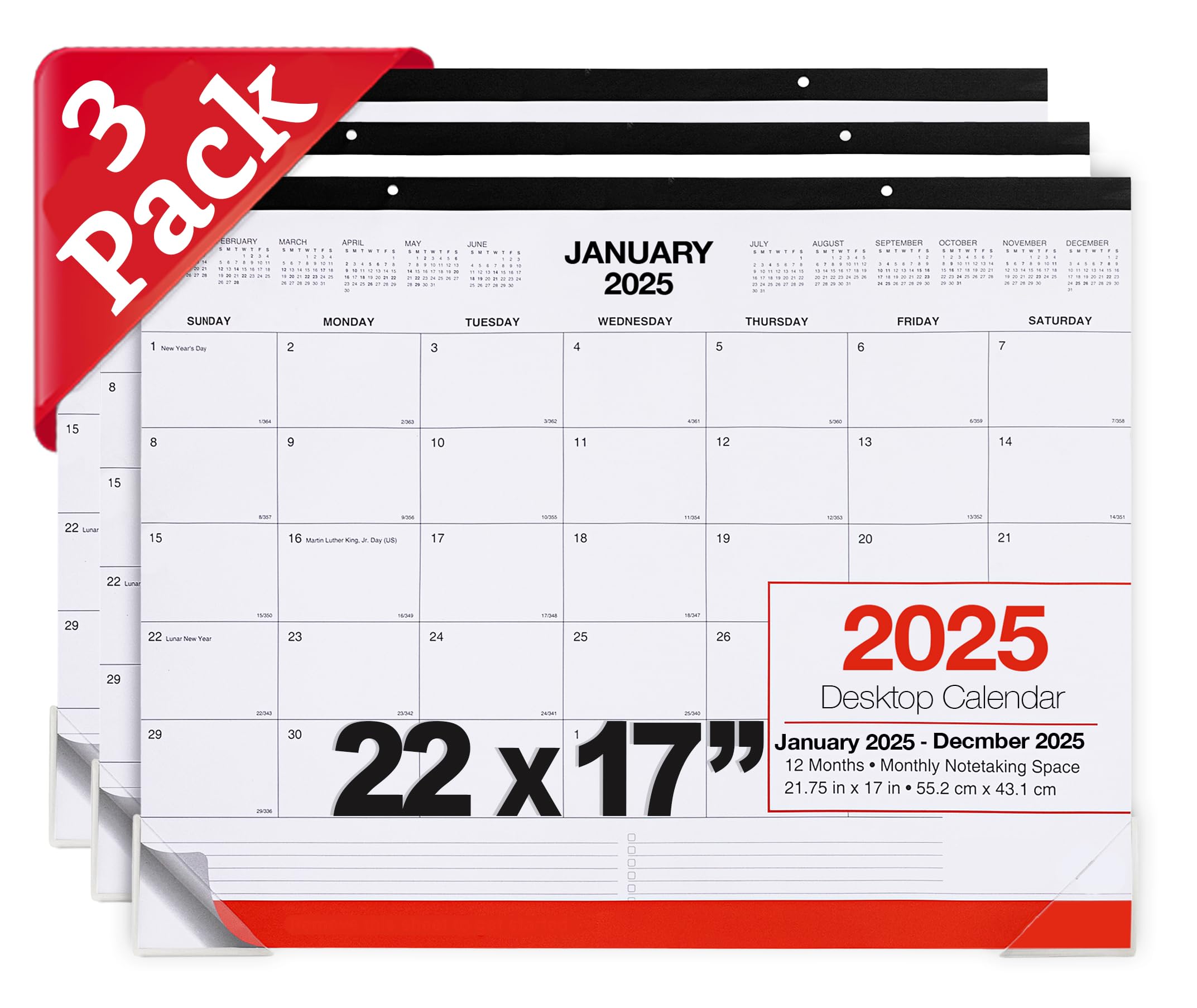 2025 Extra Large Wall Calendar - 22