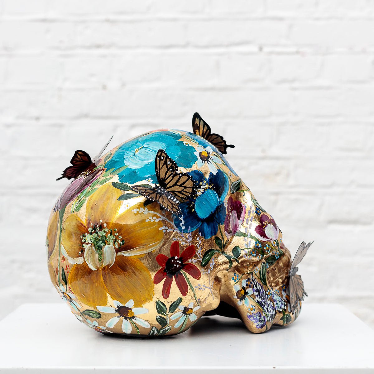 Golden Mind Original Sculpture - Handcrafted Art Piece for Home & Office Decor | Perfect Gift for Art Lovers & Collectors