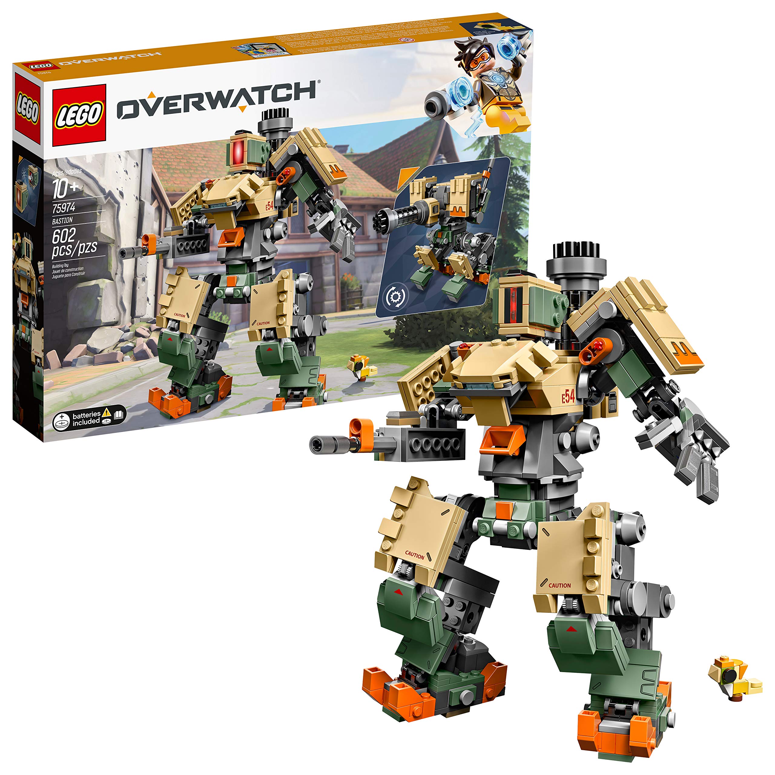 LEGO Overwatch 75974 Bastion Building Kit - 602-Piece Robot Action Figure Toy Set for Kids & Collectors | Perfect for Creative Play, Gifts & Display
