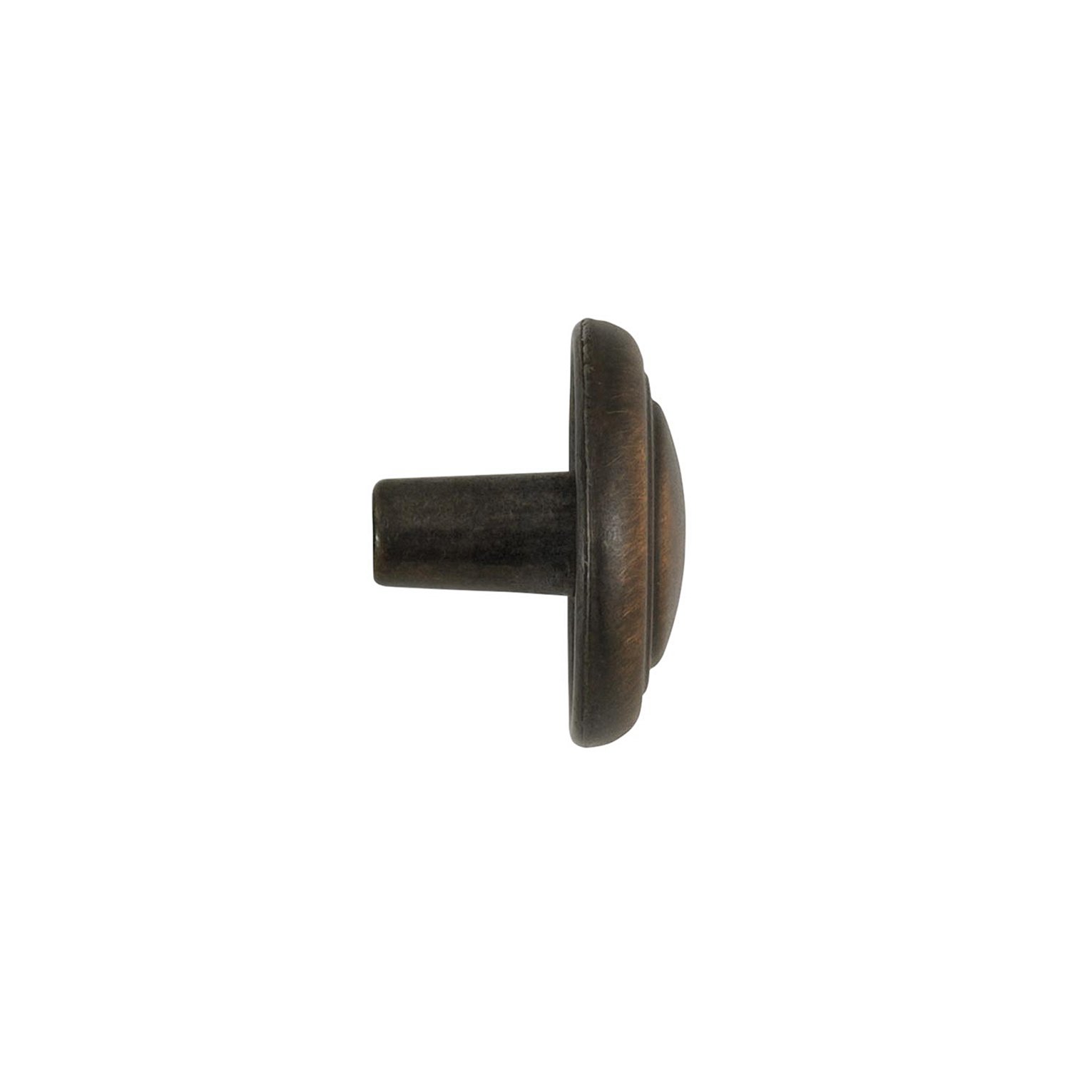 Burnished Bronze Cabinet Knob #1266-1-5/16