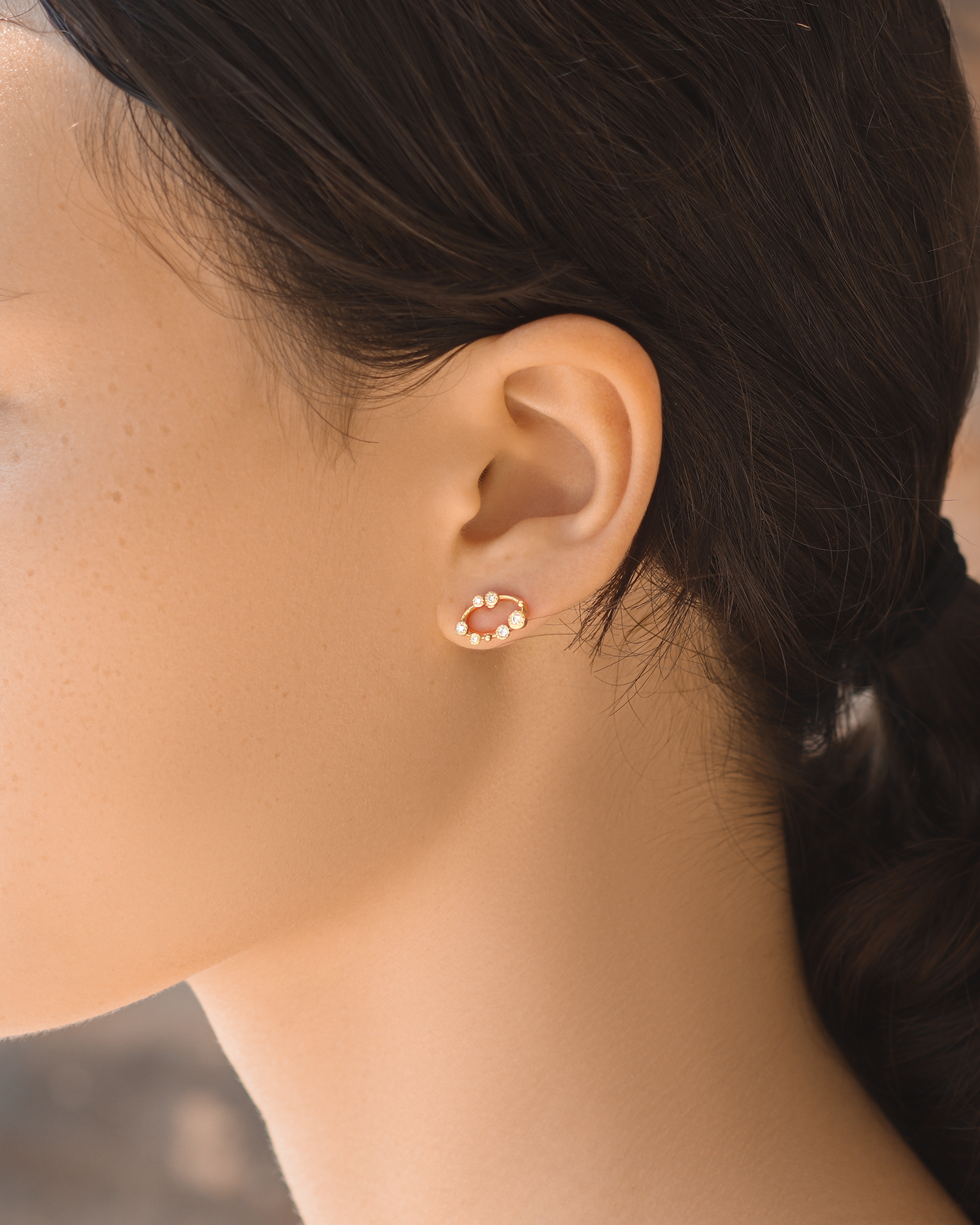 Melee 66 Studs / White Diamonds - Premium Jewelry for Women | Elegant Earrings, Necklaces & Bracelets | Perfect for Weddings, Parties & Special Occasions