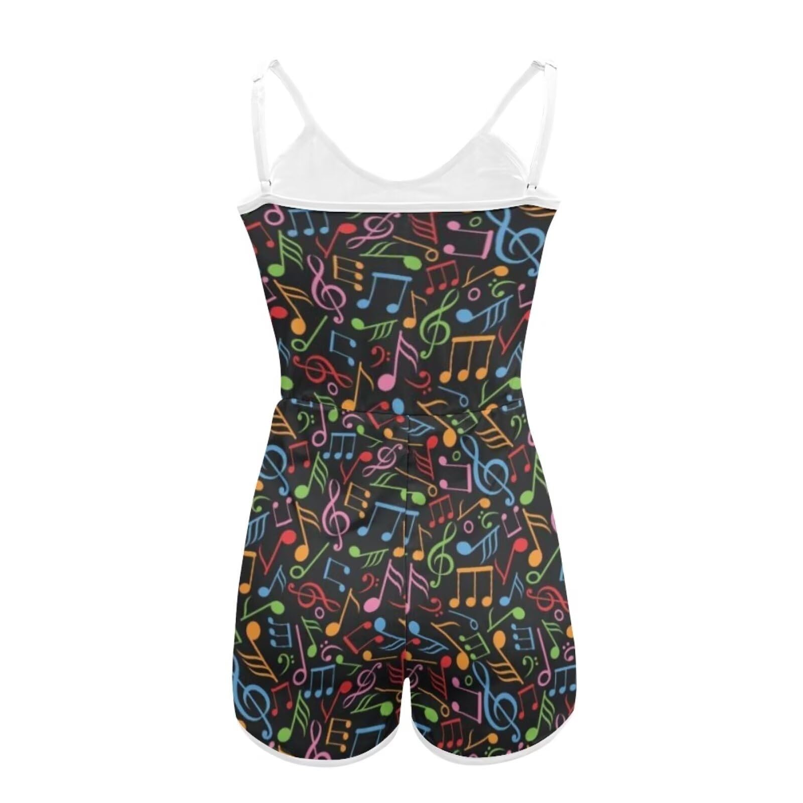 Women's Sleeveless Suspender Overalls Jumpsuit - One Piece Short Romper Pajama for Summer Beach Wear | Casual Outfit, Sleepwear & Vacation Clothing