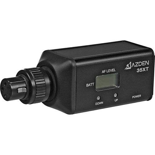Azend Group Corp Wireless UHF XLR Plug-in Transmitter (35XT) - Professional Audio Equipment for Live Performances, Studio Recording & Broadcasting