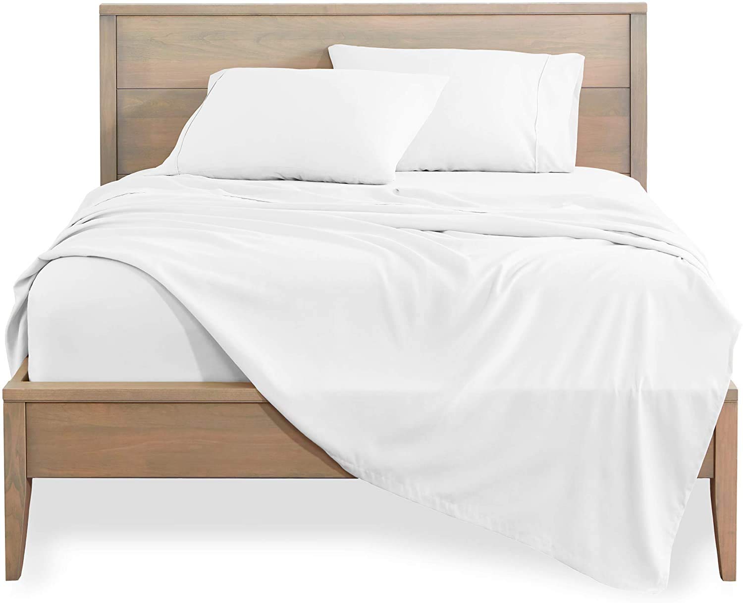 Premium 1000 Thread Count Egyptian Cotton Sheets Twin Size - Ultra Soft Deep Pocket Bed Sheet Set for Twin Beds, Breathable & Hypoallergenic - Perfect for Luxury Bedding, Guest Rooms & Dorm Essentials