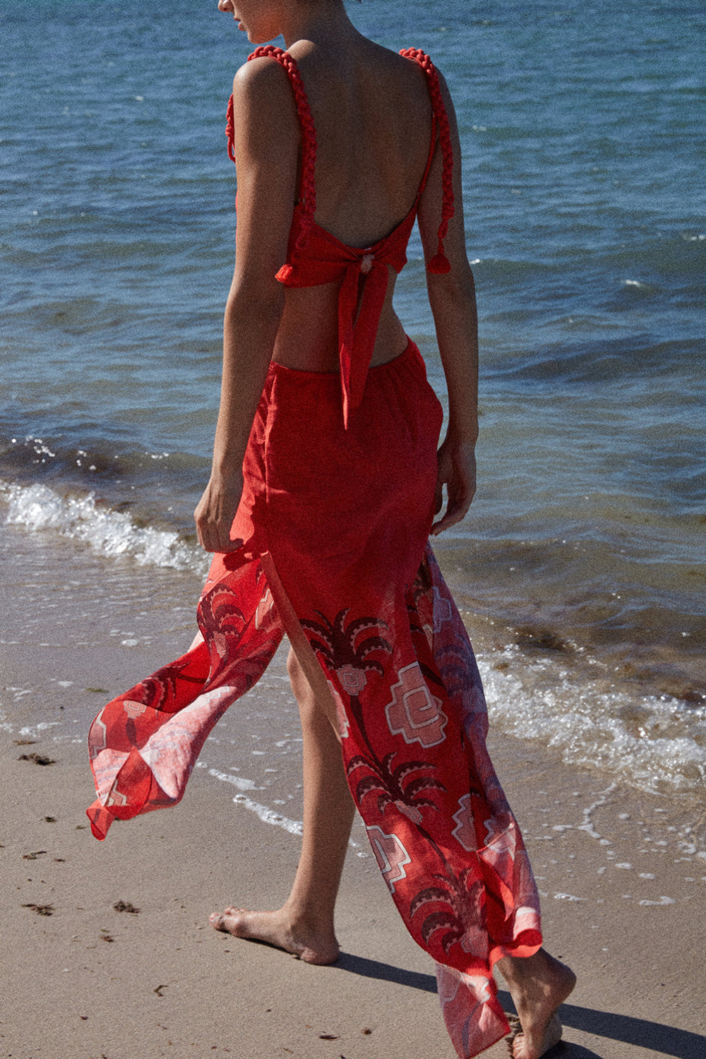 Beach Harmony Dress - Flowy Summer Maxi Dress for Women, Boho Chic Swim Cover Up, Perfect for Vacations, Pool Parties & Beach Getaways