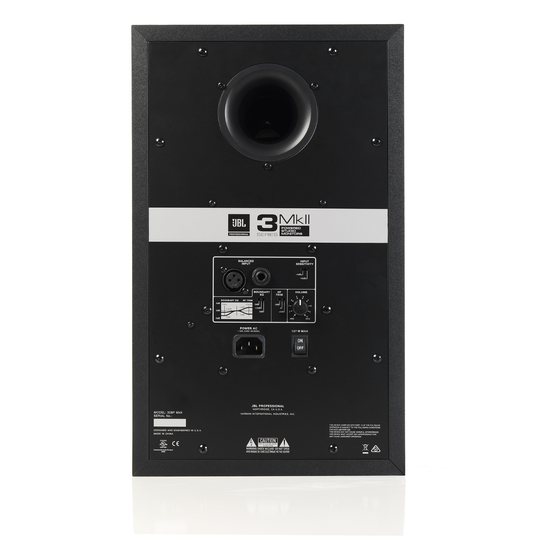 JBL Pro 308P MKII 8-Inch Powered Studio Monitor Speaker - 2-Way Professional Audio System for Home Recording, DJ Setup & Music Production
