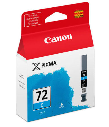 Canon LUCIA PGI 72 Cyan (C) Ink Cartridge for Pixma PRO 10 Printer - High-Quality Photo Printing, Professional Artwork & Graphic Design Supplies