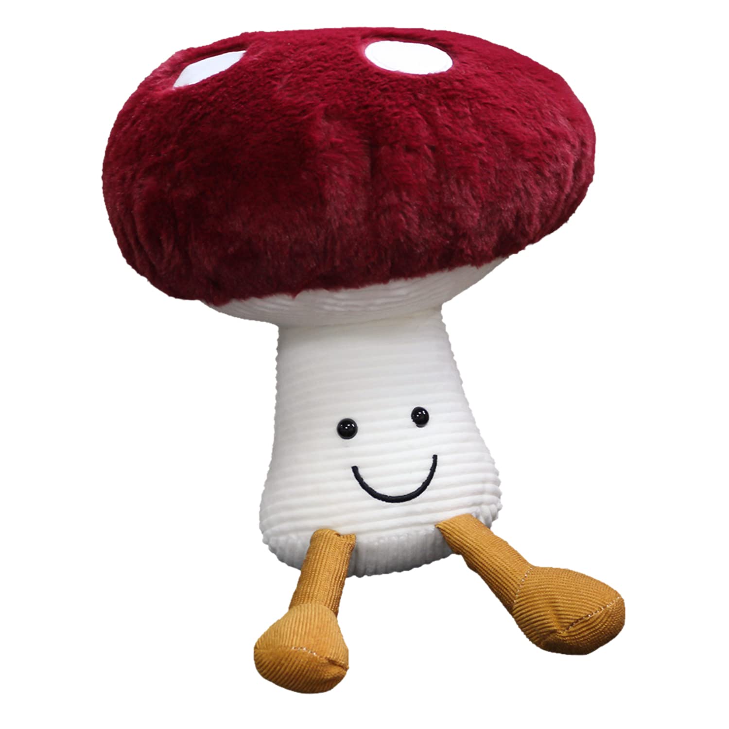 **Adorable Kawaii Mushroom Plush Toy - Soft Stuffed Animal Pillow (7.8