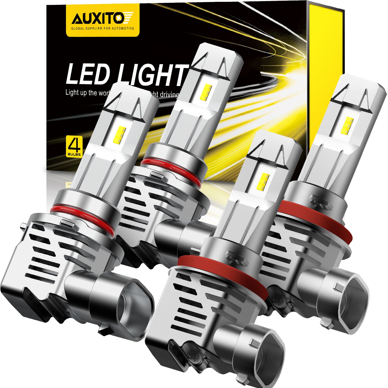 2014-2015 Chevy Silverado 1500 LED Light Kit - Bright White Headlights & Fog Lights for Improved Night Visibility - Perfect for Off-Roading, Camping & Night Driving