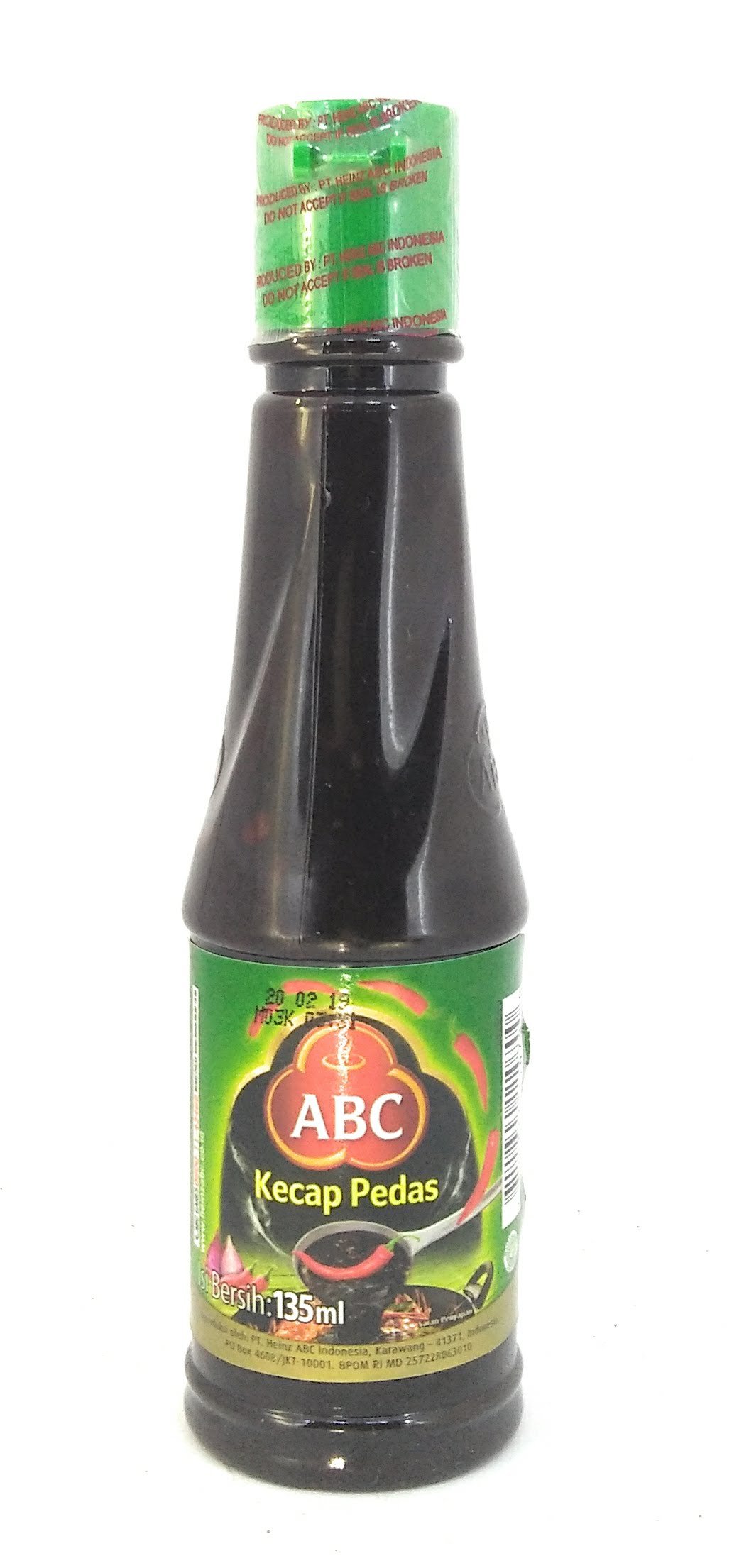 ABC Hot Soy Sauce - 135ml (Pack of 3) - Premium Spicy Kecap for Cooking, Grilling & Asian Cuisine - Perfect for Stir Fry, Marinades & Dipping Sauces