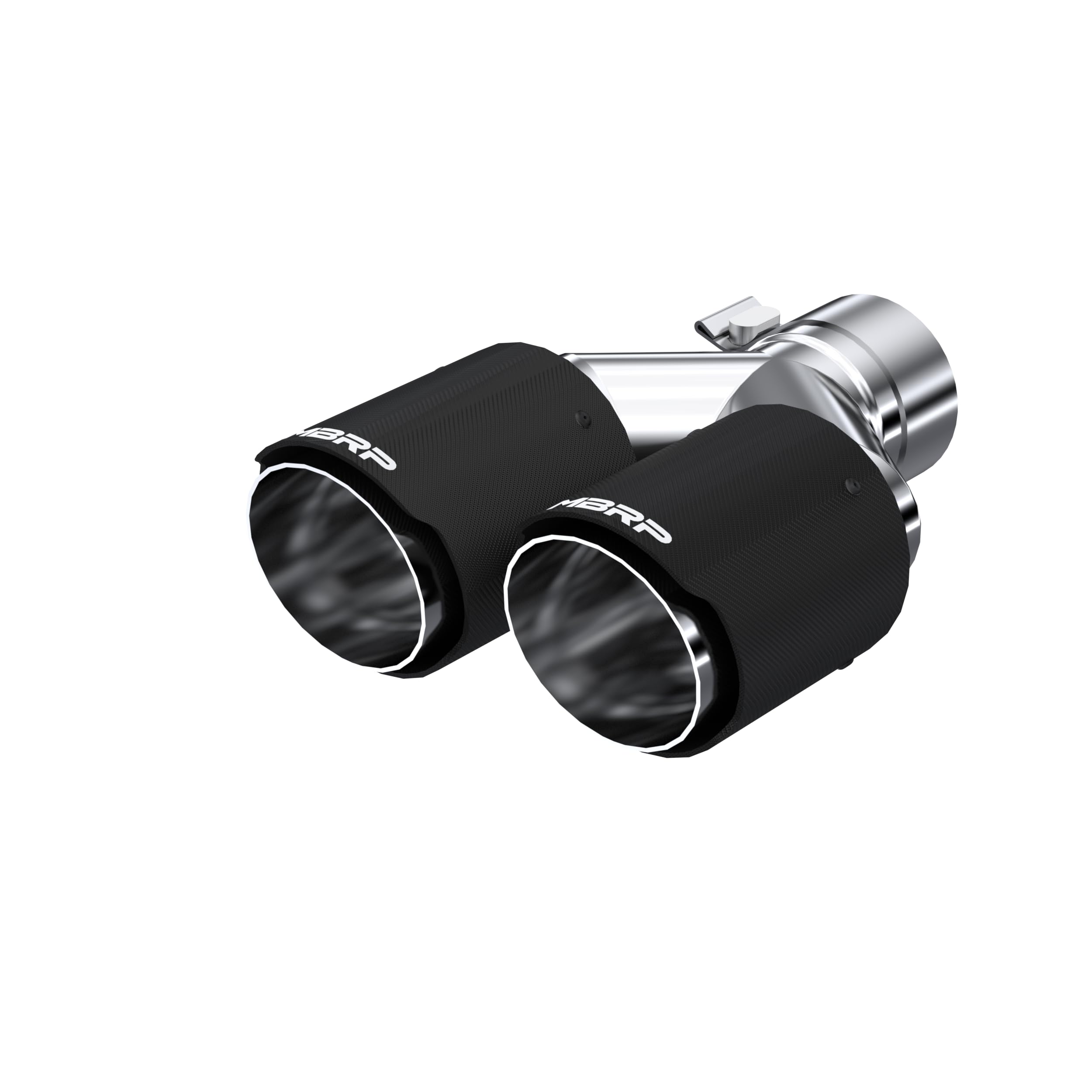 MBRP T5170CF Carbon Fiber Exhaust Tip - High Performance Exhaust System for Trucks & SUVs - Enhances Engine Sound & Vehicle Appearance - Perfect for Off-Roading & Car Enthusiasts