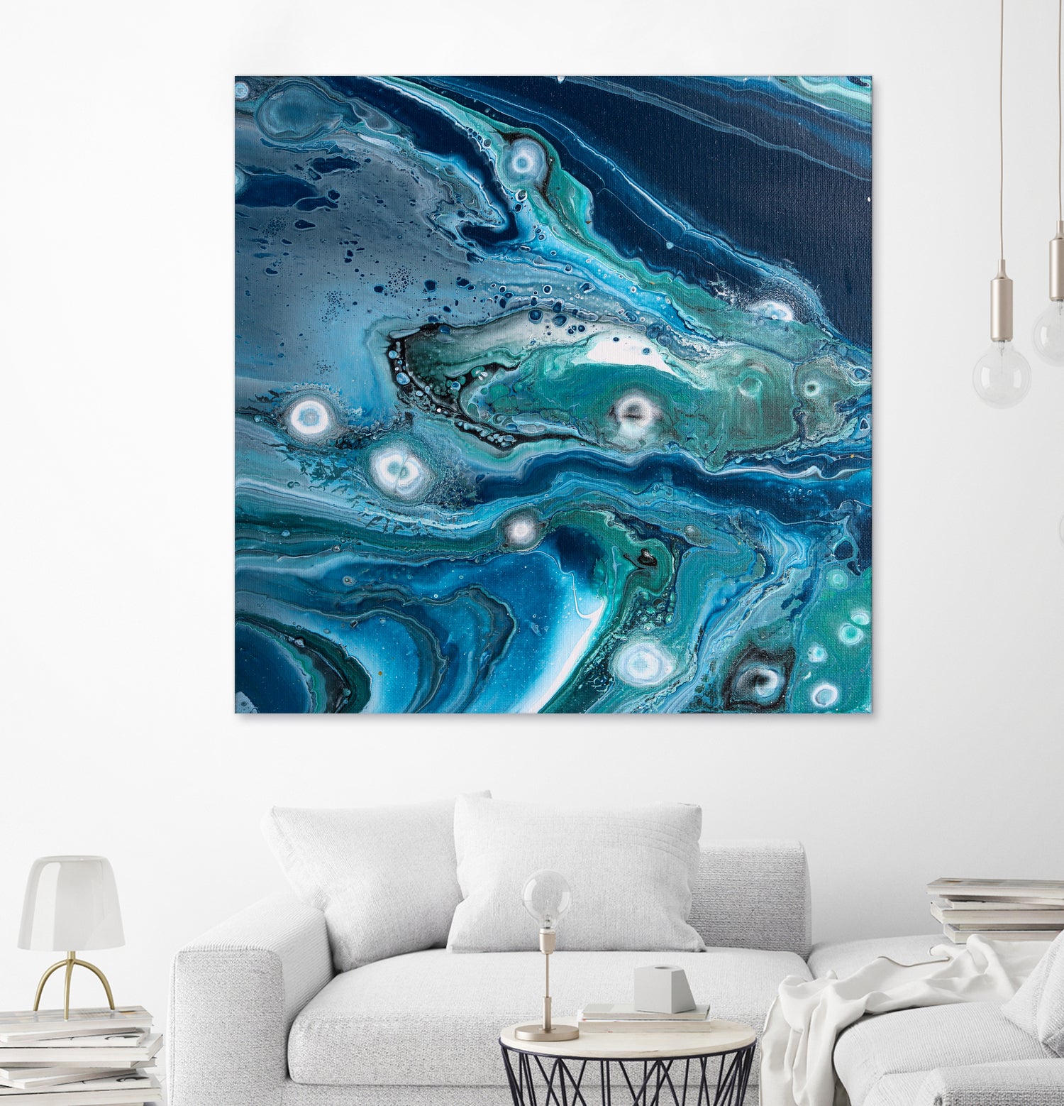 Celestial Seas - Stunning Ocean-Themed Wall Art for Home & Office Decor | Perfect for Living Room, Bedroom, or Beach House Aesthetic