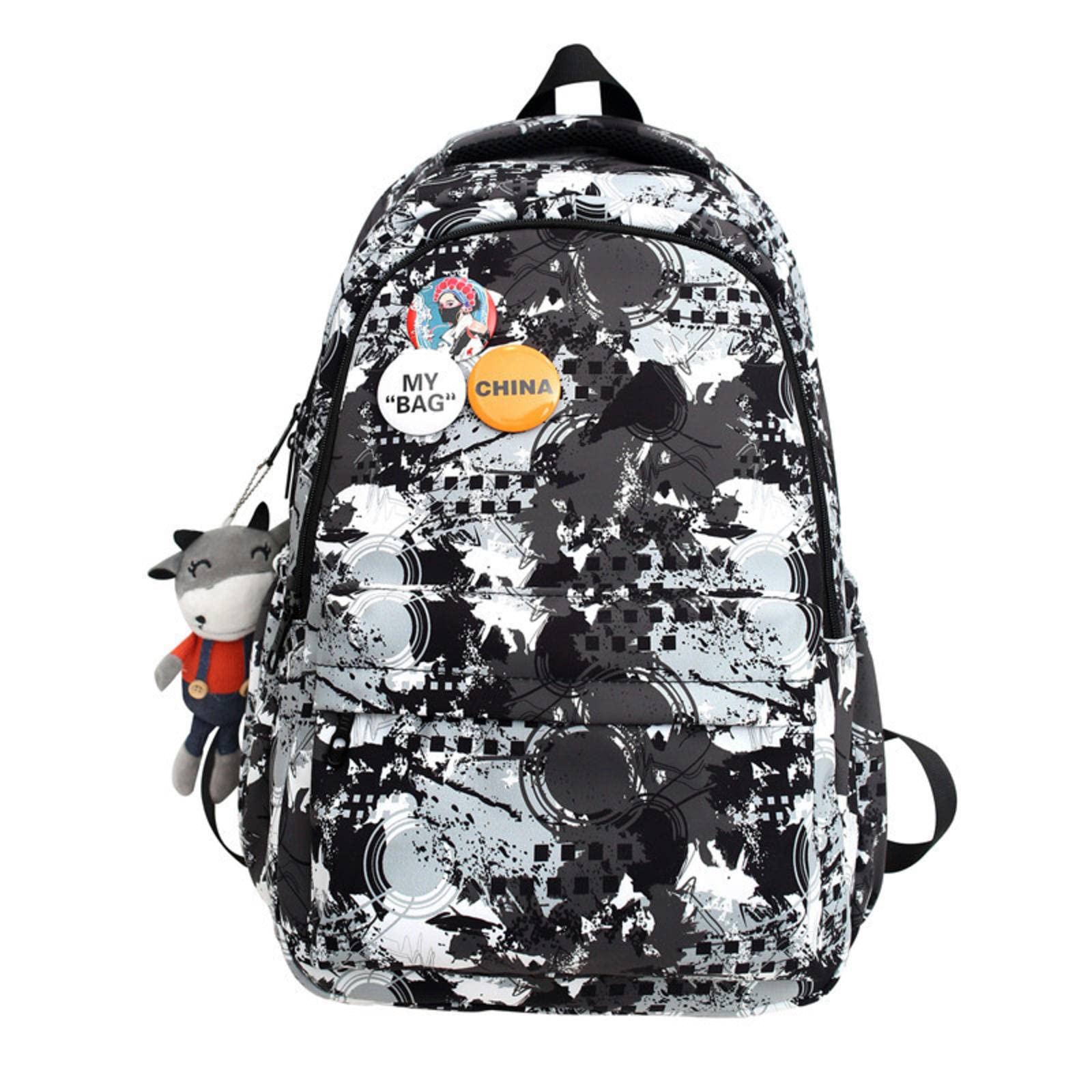 NA Fashion Backpack for College & High School Students - Large Capacity, Multifunctional Unisex School Bag | Perfect for Campus, Travel & Daily Use