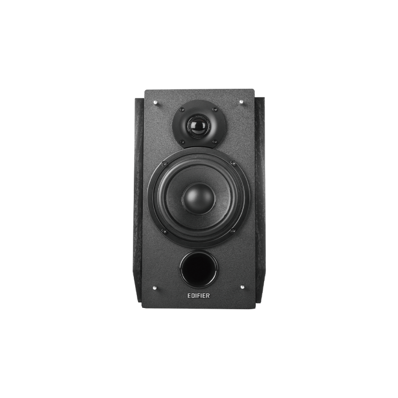 Edifier R1855DB Matte Black Bookshelf Bluetooth 5.0 Speakers - 70W RMS Power, Wireless Audio System for Home Theater, Gaming & Music Listening
