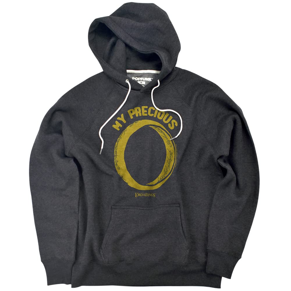 Premium Lord of The Rings Gollum Tri-Blend Hoodie - Official Licensed Ultrasoft Pullover for Men & Women - Perfect for Cosplay, Movie Nights & Fantasy Fans