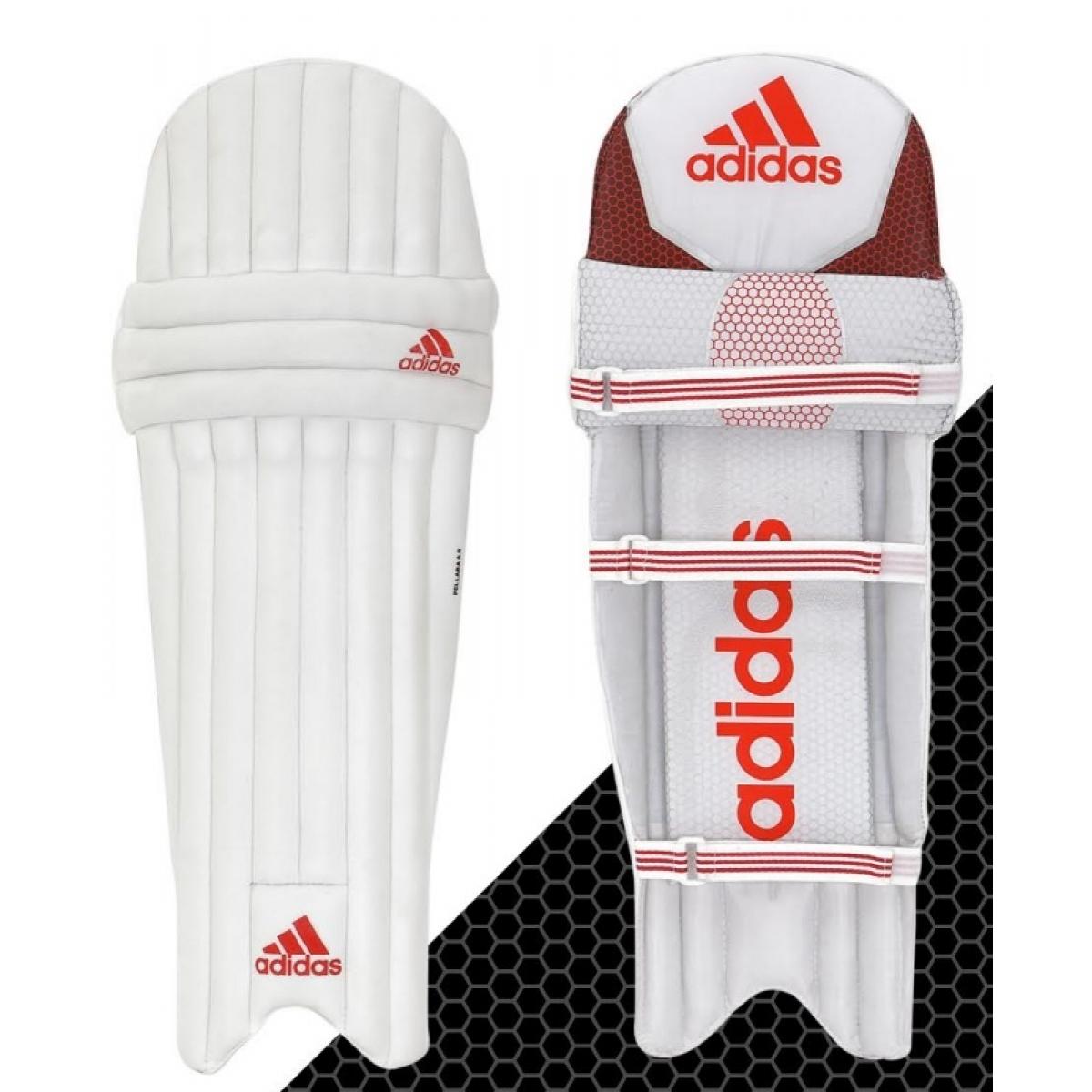 Adidas Pellara 5.0 Cricket Batting Pads - Lightweight Protective Leg Guards for Cricket Players - Perfect for Practice & Match Play