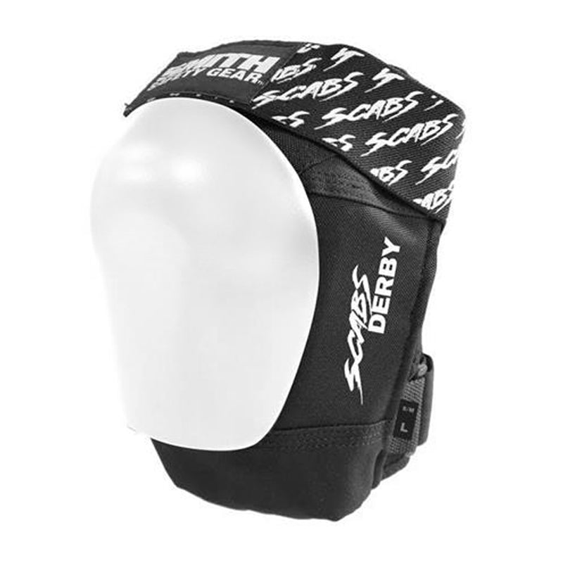 Smith Scabs Derby Knee Guard - Protective Knee Pads for Roller Derby, Skateboarding & BMX - Durable Impact Protection for Sports & Outdoor Activities