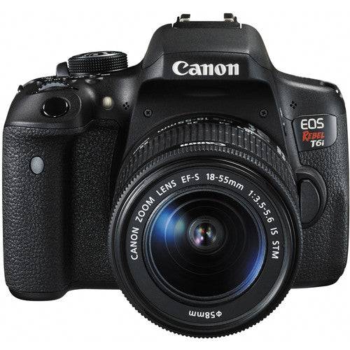Canon EOS Rebel T6i/800D DSLR Camera with 18-55mm Lens Kit - Professional Photography for Beginners, Travel & Family Portraits