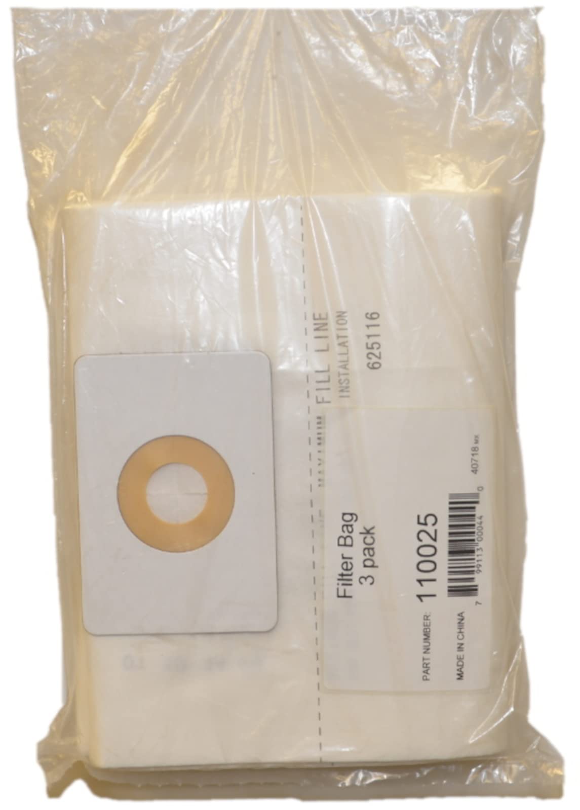 5 Gallon Central Vacuum Bags 110025 - Compatible with Beam Vacuum Systems (3-Pack) | Ideal for Home Cleaning & Maintenance