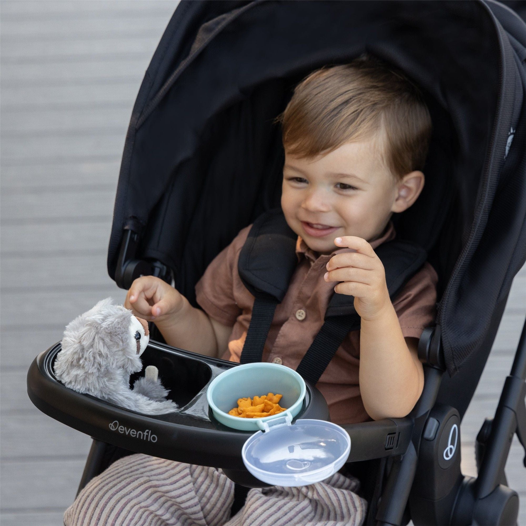 Evenflo Omni Ultra Travel System - Lightweight Stroller & Car Seat Combo for Babies & Toddlers | Perfect for Travel, Shopping, and Everyday Use