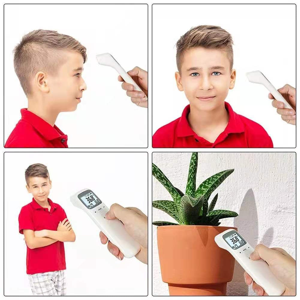 Digital Infrared Forehead Thermometer for Babies - Non-Contact Fever Measurement Tool for Kids & Adults - Perfect for Home, Nursery, and Travel Use