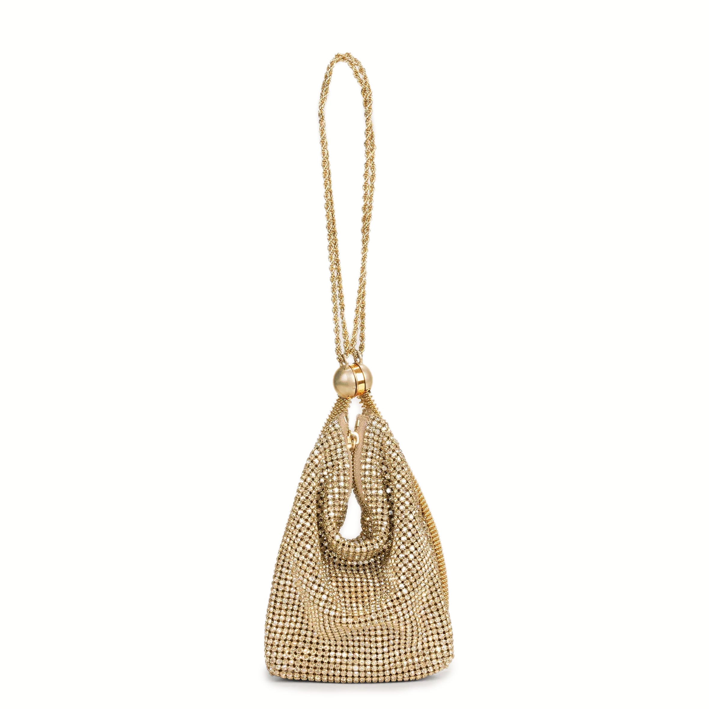 Rue Wristlet Handbag - Stylish Sand Color Crossbody Purse for Women | Perfect for Parties, Shopping & Everyday Use