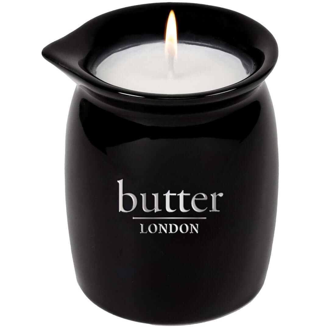 Butter London Manicure Candle Champagne Fizz - SPA Quality Nail Care Gift Set for Relaxation & Home Pampering