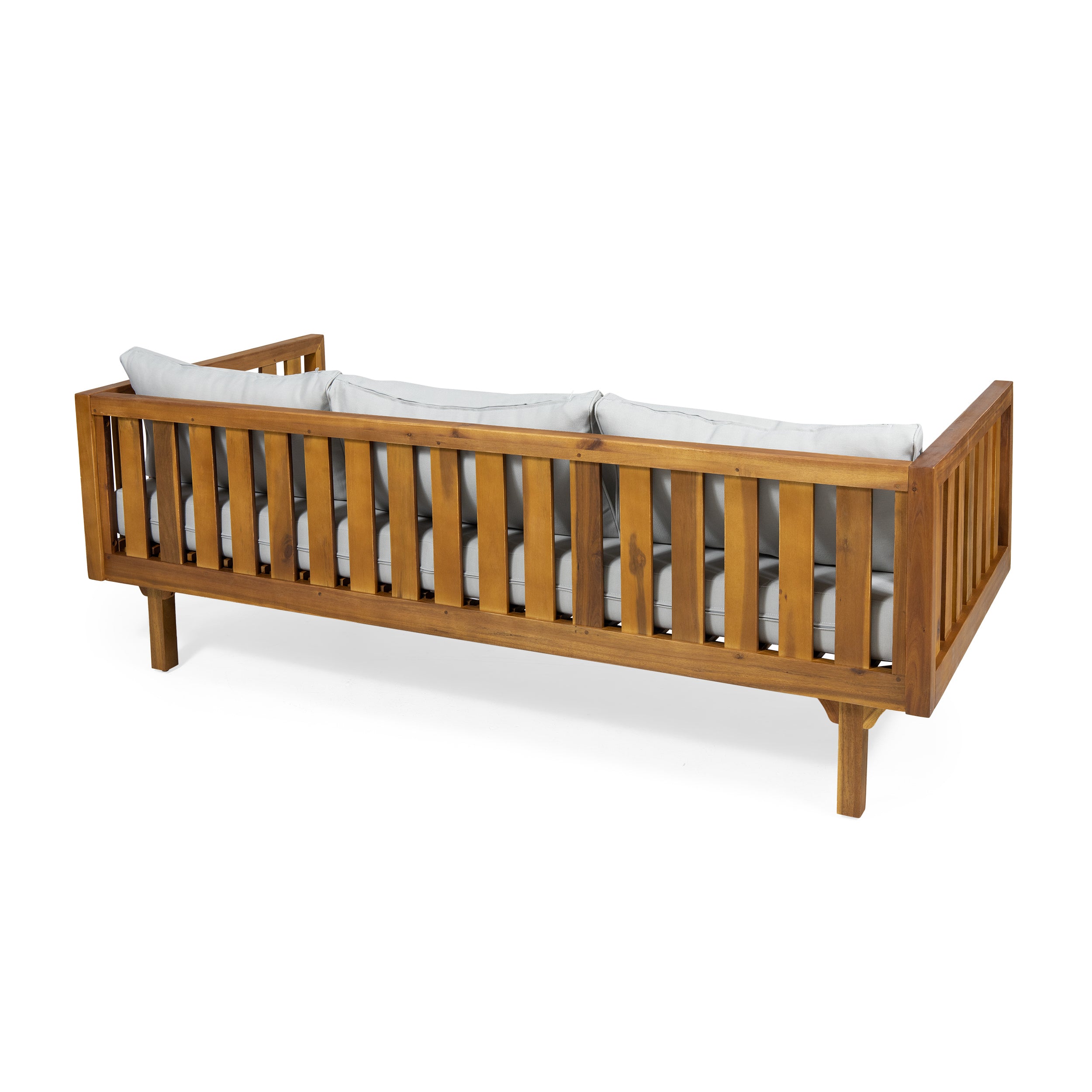 CLAREMONT 3-Seater Daybed - Modern Sofa Bed for Living Room, Guest Room & Patio - Comfortable Convertible Lounge Furniture for Small Spaces