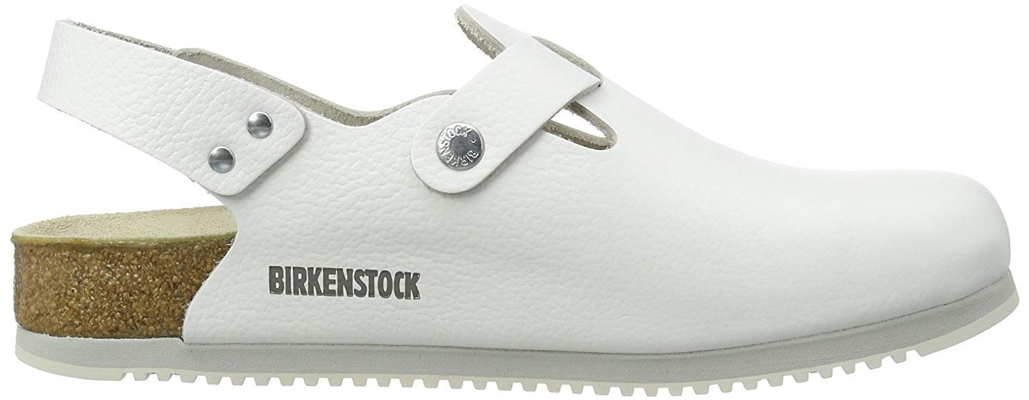 Birkenstock Tokio Super Grip Leather Sandals for Men & Women | Non-Slip Work Shoes | Waterproof & Comfortable Footwear for Nurses, Chefs, and Healthcare Workers
