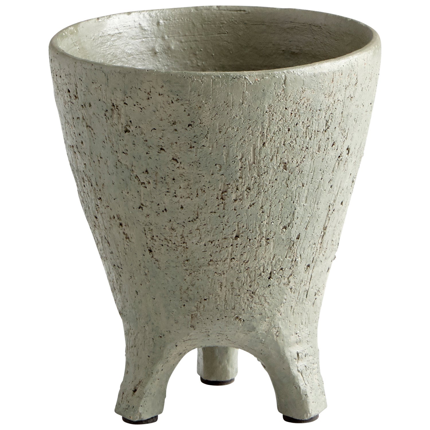 Cyan Design 11018 Molca Vase - Small Gray Ceramic Vase for Home Decor, Wedding Centerpieces & Tabletop Display