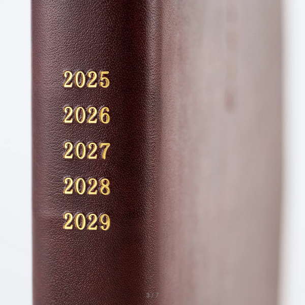 Hobonichi Techo 2025-2029 5-Year Planner - A6 Size Japanese Diary Book for Daily Journaling & Goal Tracking - Perfect for Students, Professionals & Memory Keeping (January 2025 Start)