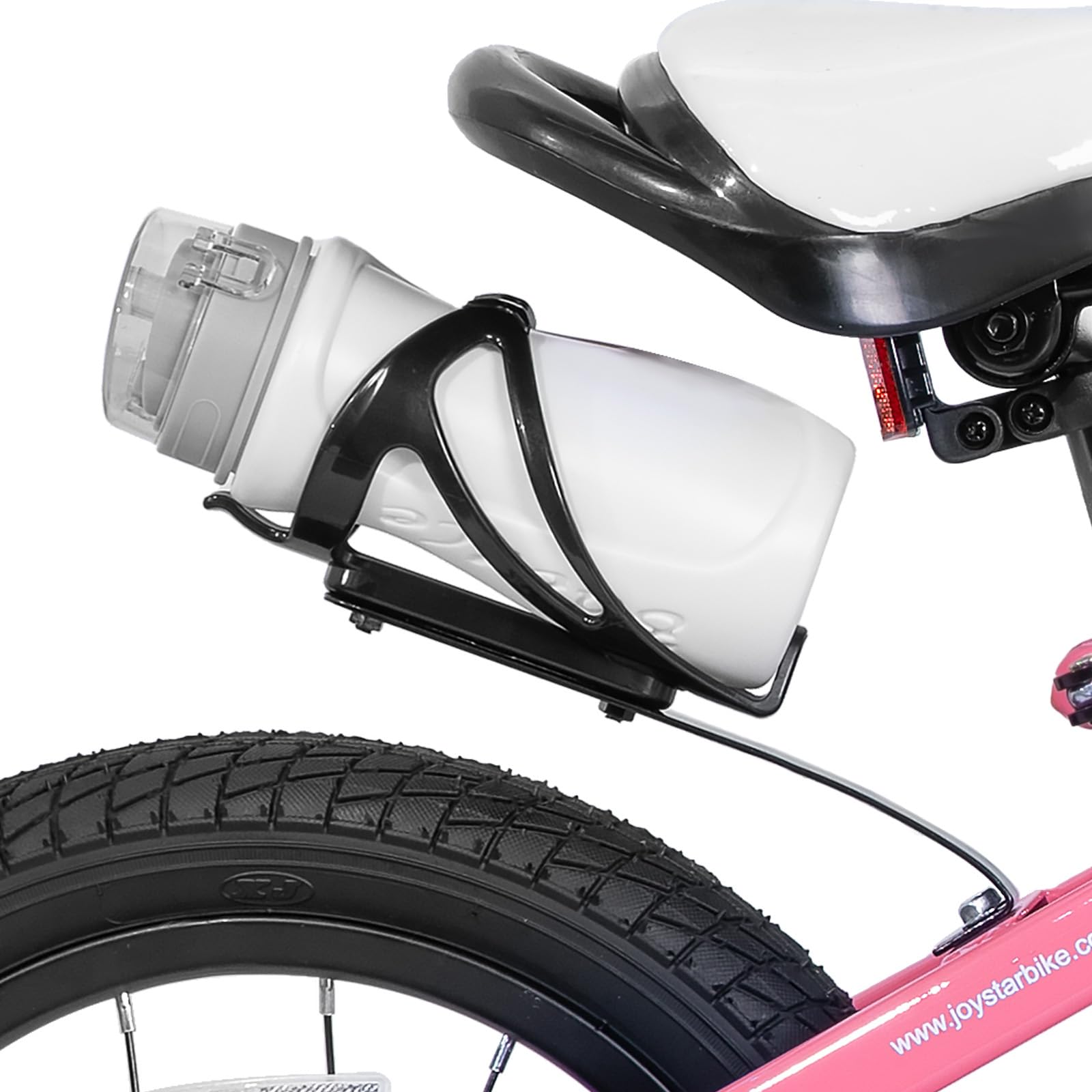JOYSTAR Pluto 12 14 16 18 20 Inch Kids Bike with LED Training Wheels - Adjustable Children's Bicycle for Boys & Girls Ages 3-12 - Lightweight & Durable for Neighborhood Rides, Park Adventures & Learning to Ride - Multiple Colors Available