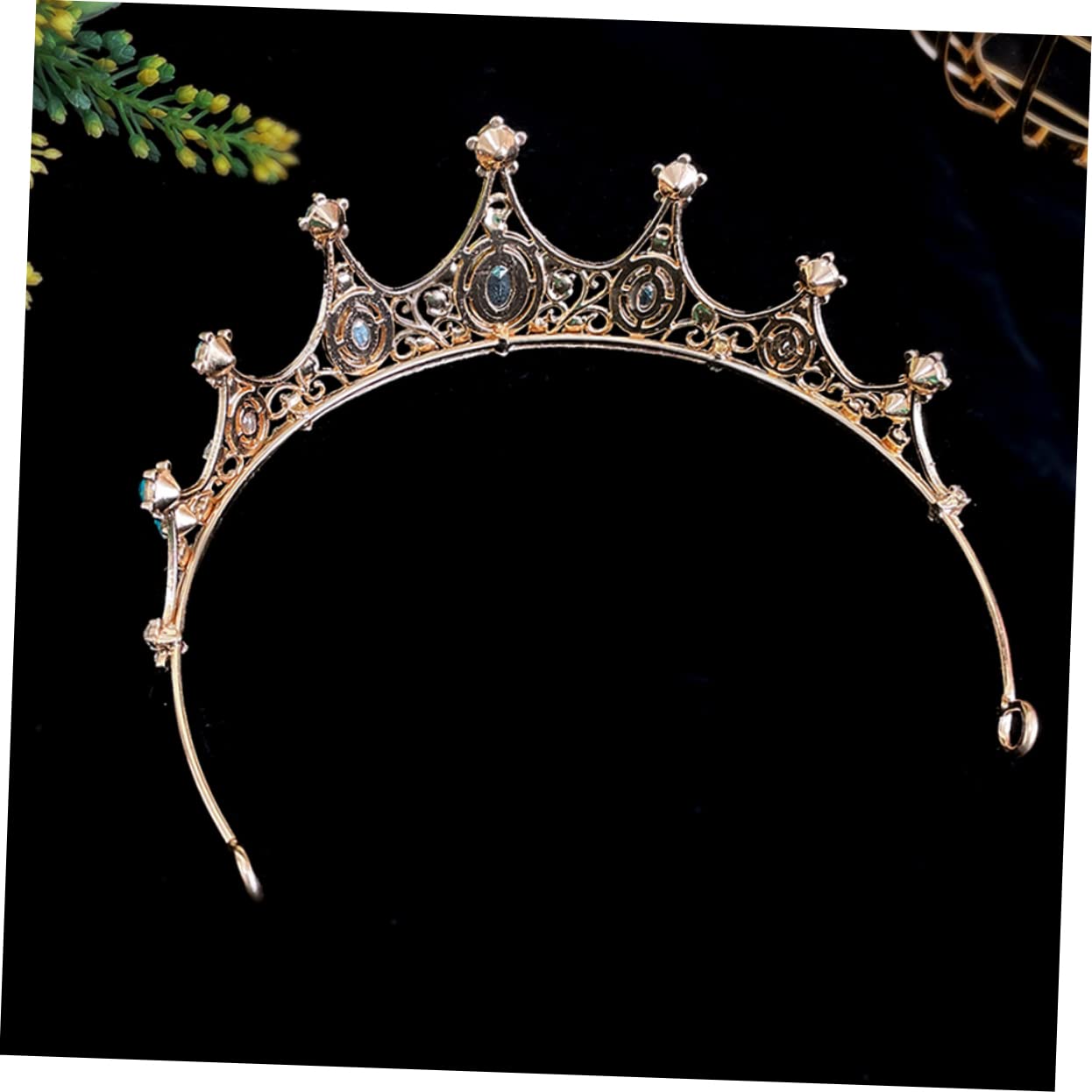 Abaodam 3-Piece Crown Diamond Hair Accessories Set - Princess & Bridal Tiaras for Women & Girls - Perfect for Weddings, Banquets, and Special Occasions