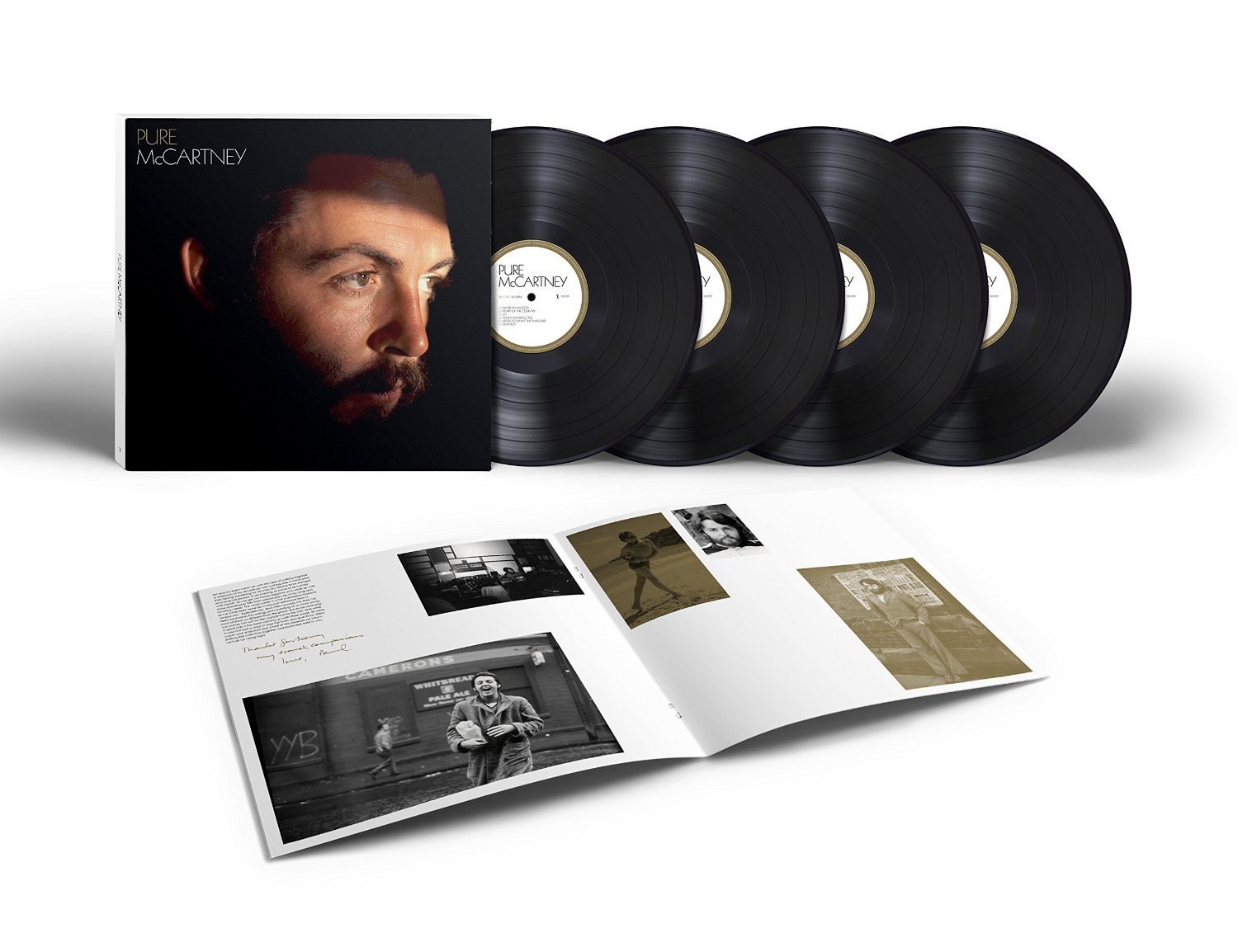 Pure McCartney (4LP Vinyl) - UK Edition | Limited Edition Paul McCartney Vinyl Record Collection | Perfect for Music Lovers & Vinyl Collectors