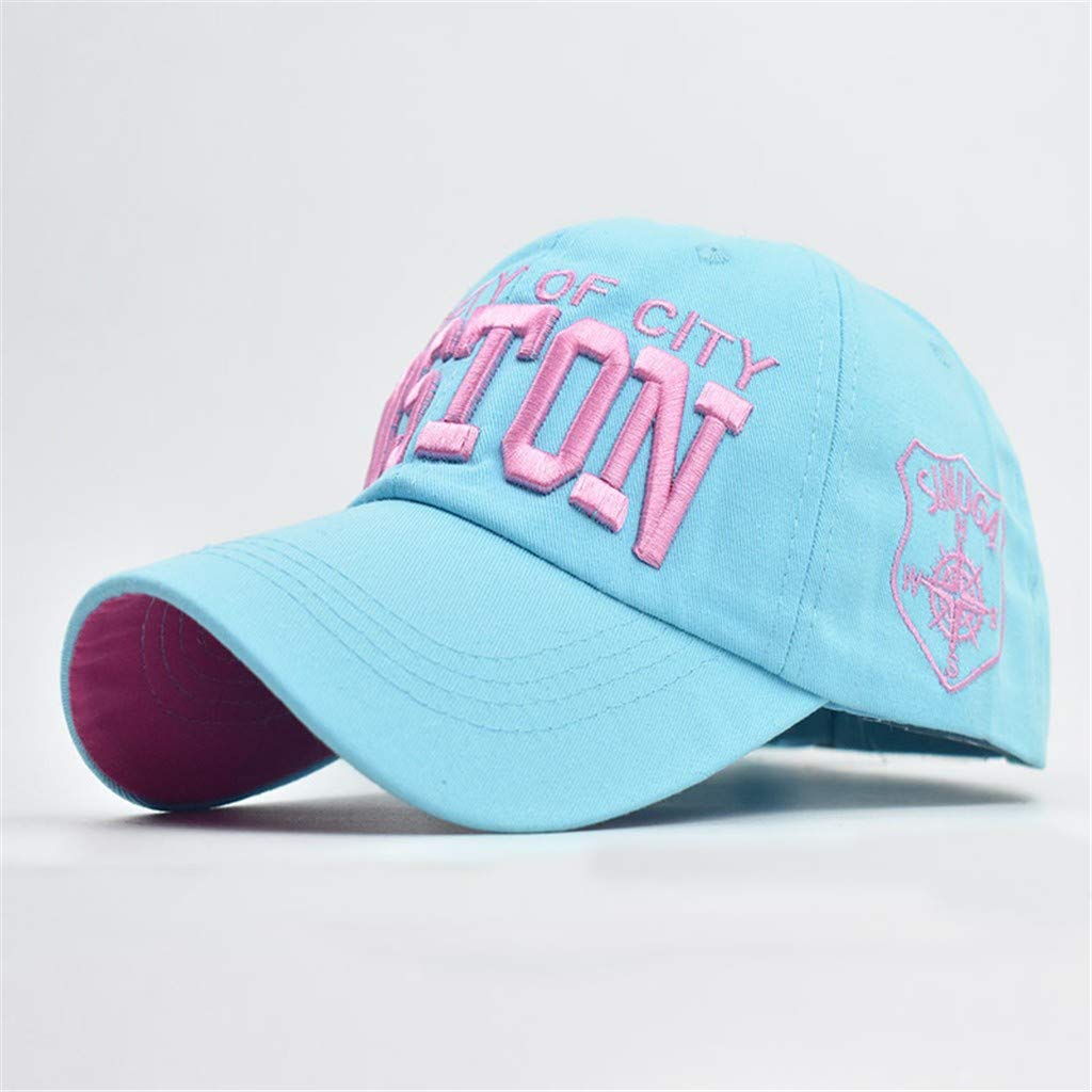 WUTYU Adjustable Unisex Baseball Cap - Embroidery Street Fashion Hat for Dance & Casual Wear - One Size Fits All (3-Blue) | Perfect for Outdoor Activities, Sports, and Daily Fashion