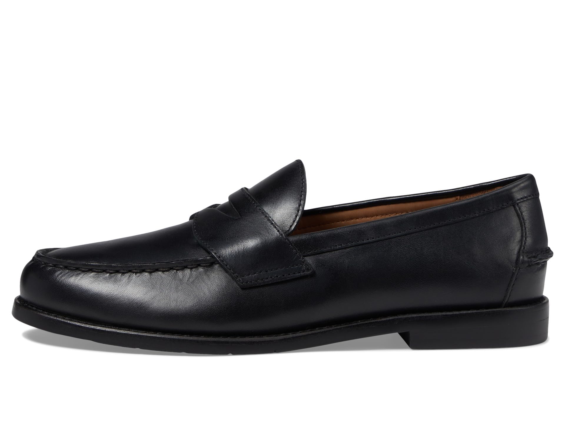 POLO RALPH LAUREN Men's Alston Genuine Leather Penny Loafers - Classic Comfortable Slip-On Dress Shoes for Business, Office & Casual Wear