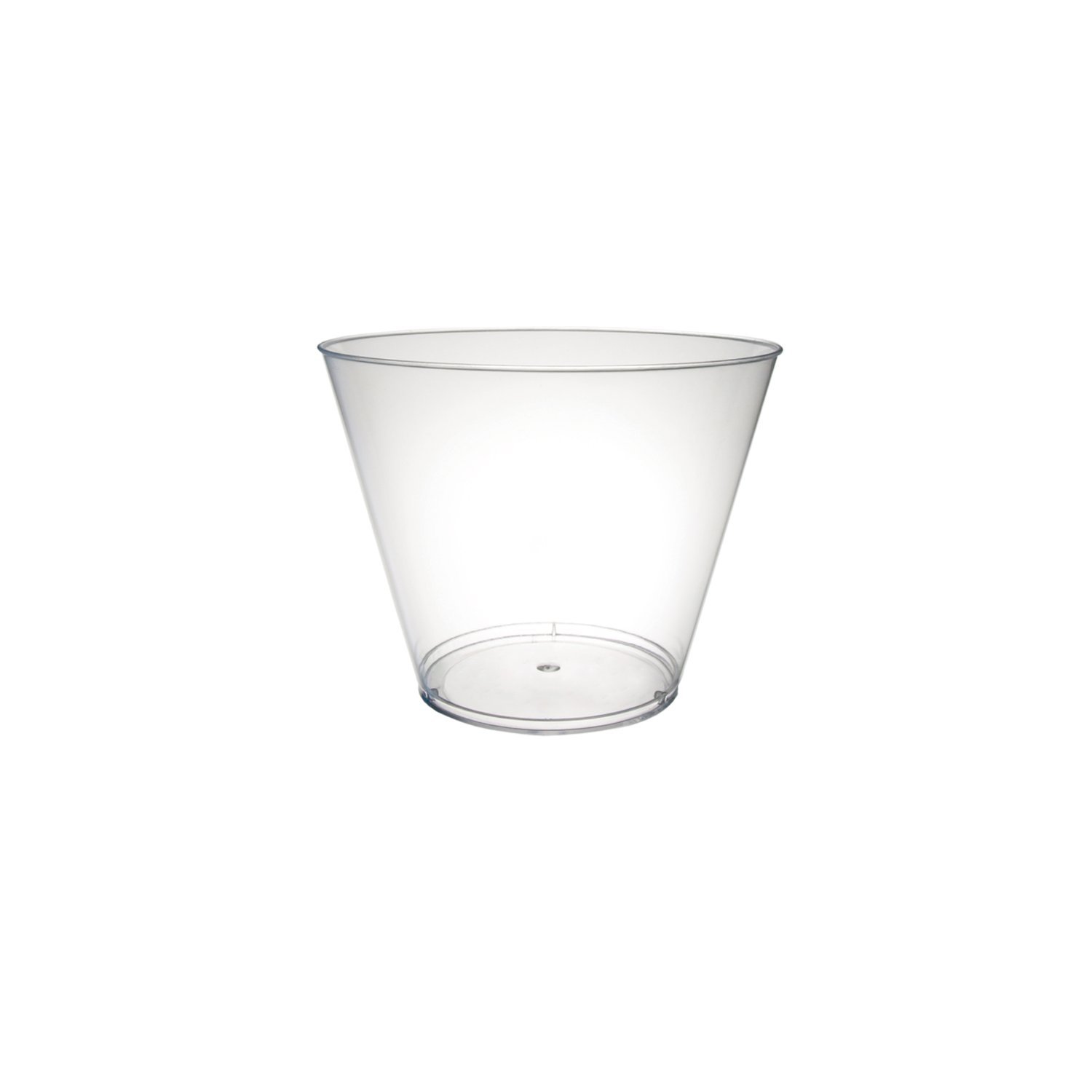 N540 Clear Hard Plastic Tumblers - 5 oz Party Cups, Case of 1000 - Perfect for Weddings, Events & Catering