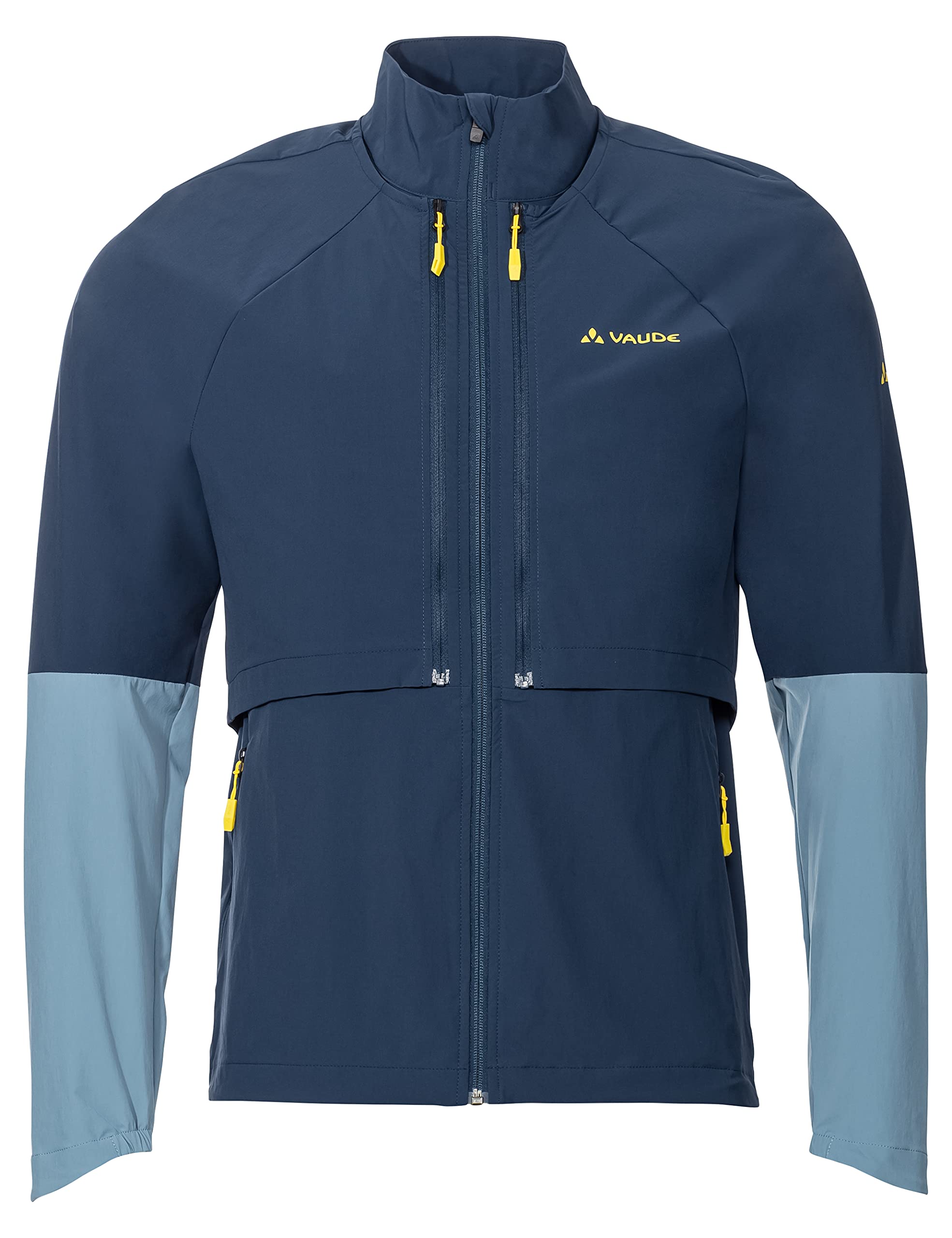 VAUDE Moab ZO Men's Waterproof Hiking Jacket - Lightweight Outdoor Windbreaker for Camping & Mountain Climbing