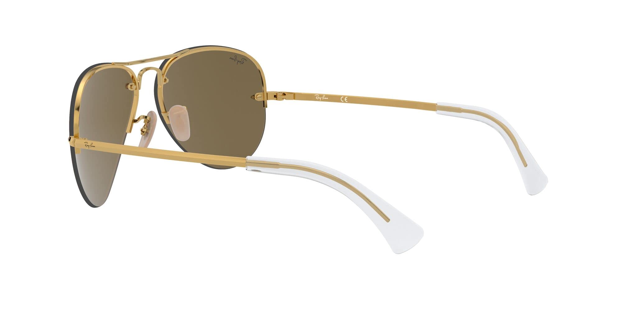 Ray-Ban RB3449 Classic Aviator Sunglasses for Men & Women - Polarized UV Protection Lenses - Stylish & Durable for Outdoor Activities, Driving, and Travel