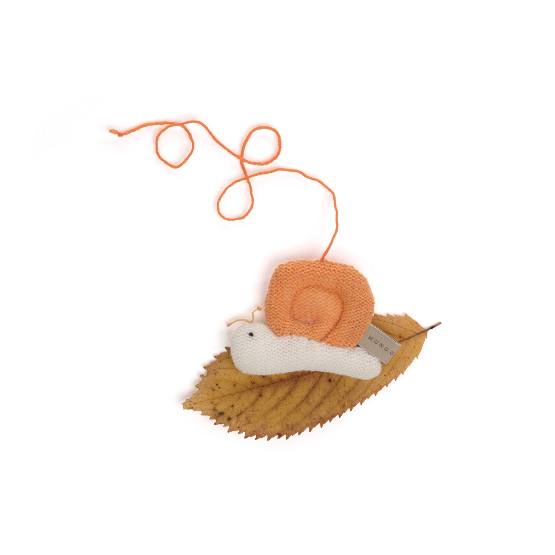 Handmade Knitted Snail Cat Toy - Soft & Durable Interactive Pet Toy for Indoor Play, Training & Stress Relief - Perfect for Kittens & Adult Cats