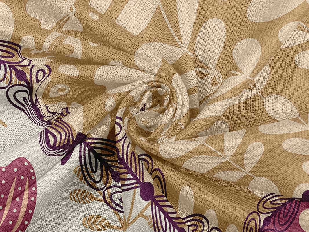 oneOone Rayon Pink Floral Printed Fabric by The Yard - 56 Inch Wide for DIY Clothing, Dresses, Skirts & Home Decor Sewing Supplies | Soft & Lightweight Material for Crafting, Quilting & Fashion Projects