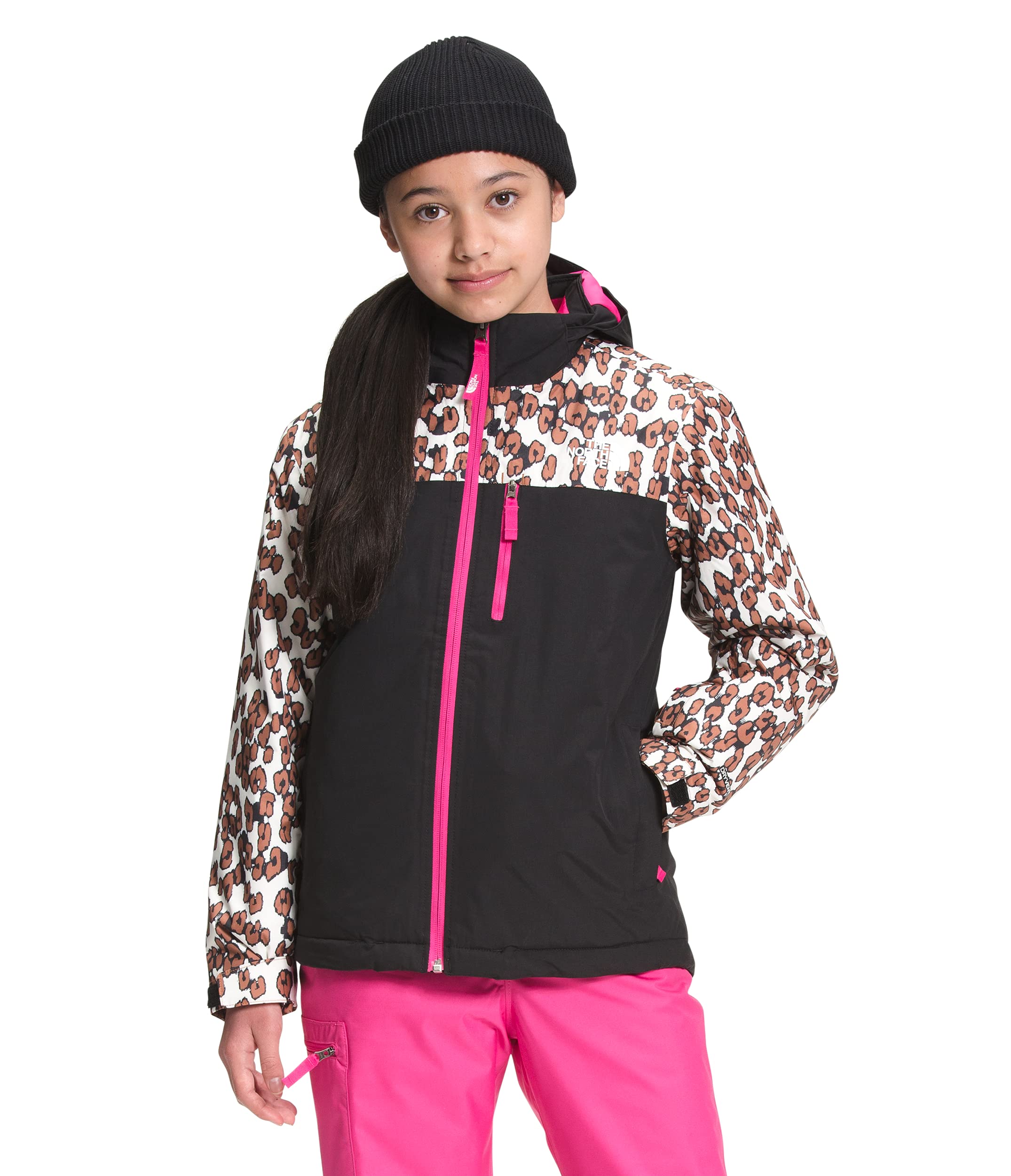 The North Face Teen Snowquest Insulated Winter Jacket for Boys & Girls - Waterproof & Warm Snow Coat for Skiing, Snowboarding & Outdoor Activities